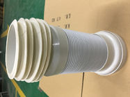 Universal Retractable Bent Flexi Pan Connector 4mm Wall Thickness 130mm Diameter
