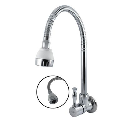 Однорукий латунный корпус холодноводный кухонный кран для OEM Market Deck Mounted Sink Tap