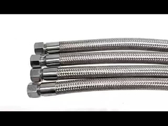 Нержавеющая сталь двойной замок гибкий душный шланг для ванной комнаты возврат и замена