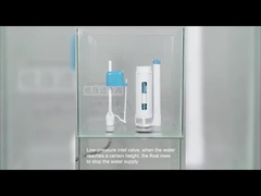 Оборудование производит двойной сброс без прикосновения к туалету сброс клапана для сброса воды без рук