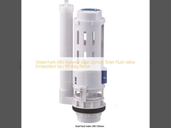 Водяной знак ABS Материал двойного управления туалетный клапан встроенный 1pc/ PP пакет Посылка