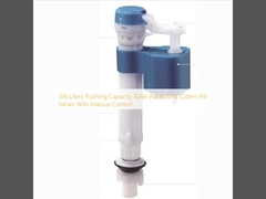3/6 литров Мощность промывки Туалетный резервуар с водой Цистерна заполнительные клапаны с ручным управлением