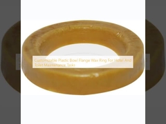 Настраиваемый пластиковый бокал фланцевого воскового кольца для обслуживания гостиниц и туалетов