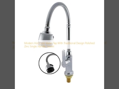 Современный горячий холодный водопровод с традиционным дизайном полированный цинковый однорукавный кран