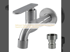 Аксессуар для ванного крана SUS304 Нержавеющая сталь для современного мытья лица