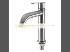 Установка на палубе Бассейн Кран ванной горячей холодной воды Кран цинковой сплав Кран смесители Кран