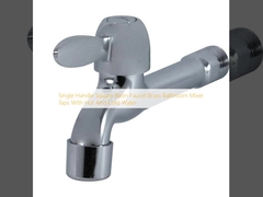 Одноприкосновение квадратный бассейн крана латуни ванной микшер кранов с горячей и холодной водой