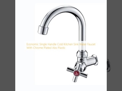 Экономичный однорукавный кухонный водопровод для холодной кухни с хромированным пластиком ABS
