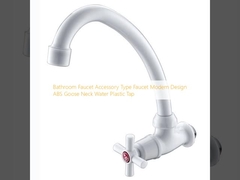 Кран ванной комнаты аксессуарный тип Кран современного дизайна ABS Гусиная шея Вода Пластиковый кран