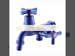 Кран для современного дизайна ванной ABS хромированный POM Керамический ядро Пластиковый аксессуар