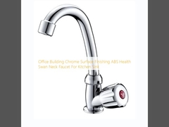 Офисное здание Хромная поверхность отделка ABS здоровье Лебединая решетка для кухонной раковины