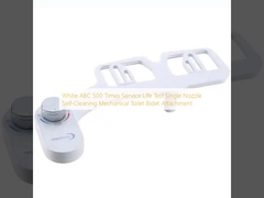 Белый ABC 500 Times Test Service Life Single Nozzle Самоочищающийся механический туалет