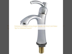 Полированная поверхность отделочная однорукавный горячий и холодный водопровод для водопроводных кранов