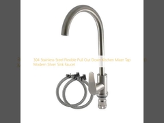 304 из нержавеющей стали Гибкий вытягивающийся кухонный микшер