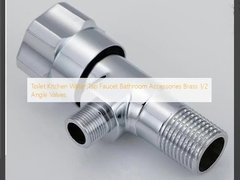 Туалет Кухня Водопровод Кран Ванная Комната Аксессуары Латунь 1/2 Угловые клапаны