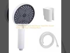 Специальный дизайн ручной душевой головки с душевой подставкой и шлангом из полированного пластика