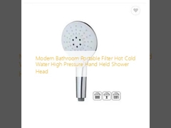 Современный ванный портативный фильтр горячая холодная вода высокое давление ручной душ