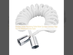 Гибкий водопроводный туалет Bidet Sprayer соедините трубу для PU телефонной линии стиль