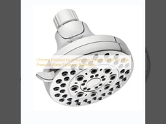 Многофункциональная душевая головка с хромным отделением для экономии воды под высоким давлением в ванной комнате