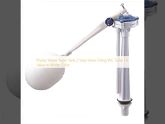 Пластиковый водонагреватель туалета 2 шага клапан заполнения туалета клапан заполнения туалета в белом цвете