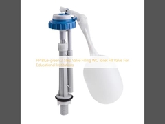 PP Сине-зеленый 2-ступенчатый клапан для заполнения туалета