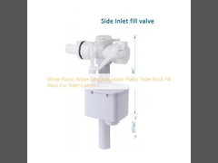 Белый пластиковый резервуар для воды регулируемый пластиковый туалетный клапан для цистерны туалета
