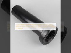 Герметичная резиновая черная полипропиленовая труба используется для скрытого бака для воды в современных туалетах ванных комнат, для прямого отвода сточных вод.
