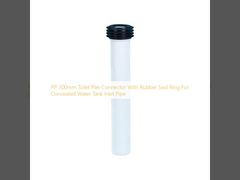 Соединитель для унитаза PP 300 мм с резиновым уплотнительным кольцом для трубы подачи воды скрытого бачка