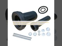 Пластиковая труба прямого слива 180 мм D90 Modern, со скрытым бачком и подключением к подвесному унитазу