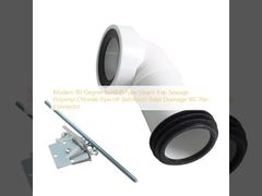 Современный 90-градусный изгиб П-типа паровой ловушки канализации поливинилхлорида трубы HP ванной туалет дренаж WC Pan соединитель