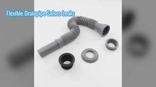 Гибкая труба для смесителя для раковины, прочный сливной шланг для раковины