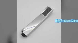 Душевая головка высокого давления экономит воду, хромированная отделка