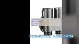 Душевая насадка с фильтром для более чистой воды