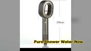 Фильтрованная насадка для душа, чистая вода