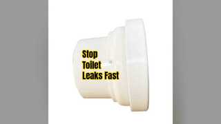 Устранить протечки в унитазе, быстрый соединитель для сливной трубы из ПВХ